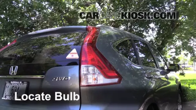 2012 Honda CR-V EX-L 2.4L 4 Cyl. Lights Reverse Light (replace bulb)